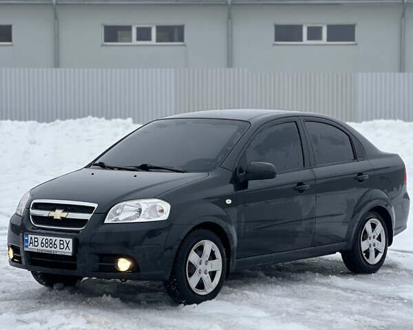 Черный Шевроле Авео, объемом двигателя 1.5 л и пробегом 153 тыс. км за 4500 $, фото 1 на Automoto.ua