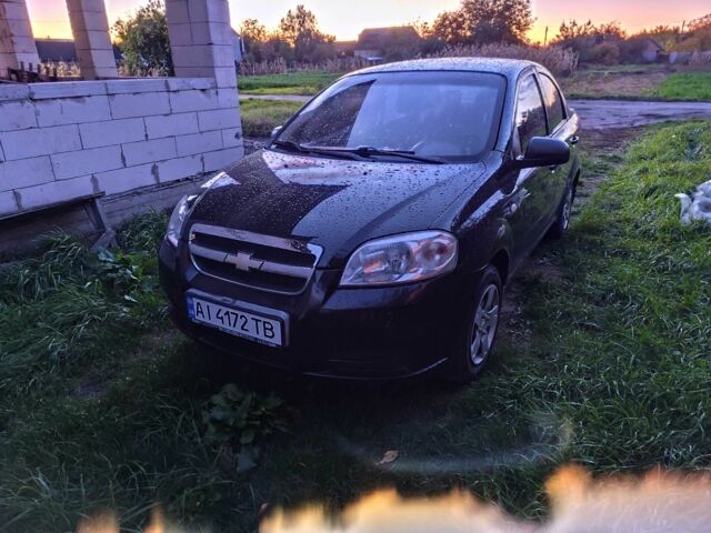 Черный Шевроле Авео, объемом двигателя 1.5 л и пробегом 370 тыс. км за 2800 $, фото 1 на Automoto.ua