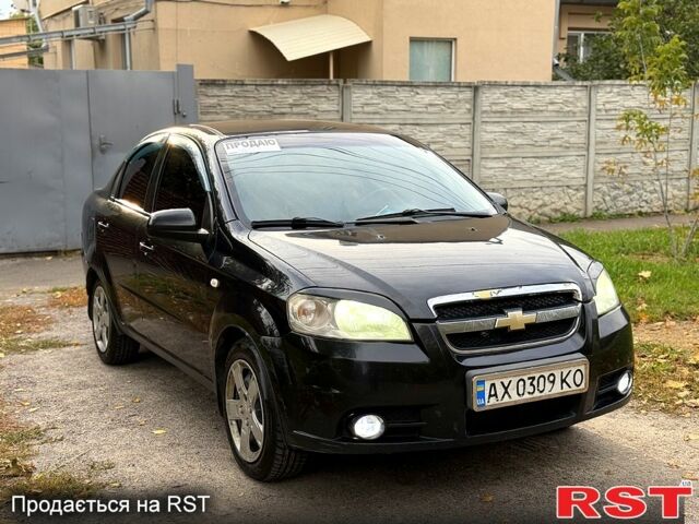 Черный Шевроле Авео, объемом двигателя 1.5 л и пробегом 273 тыс. км за 3500 $, фото 1 на Automoto.ua