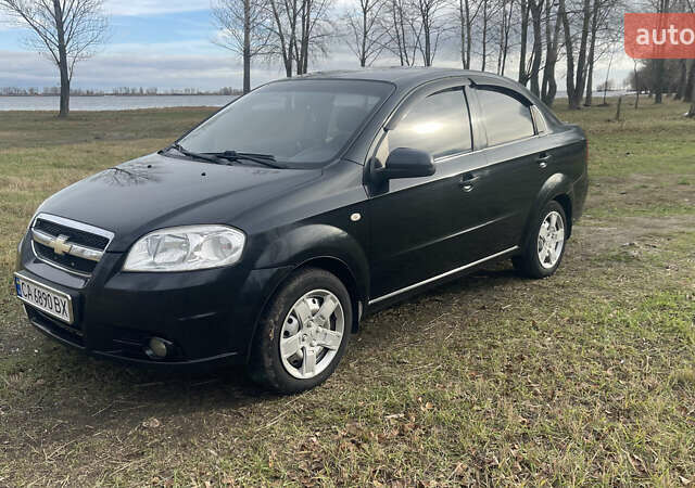 Черный Шевроле Авео, объемом двигателя 1.5 л и пробегом 138 тыс. км за 4800 $, фото 1 на Automoto.ua