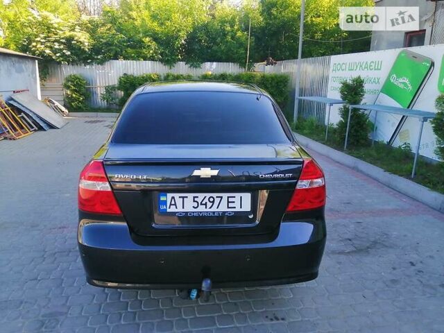 Чорний Шевроле Авео, об'ємом двигуна 1.4 л та пробігом 111 тис. км за 4500 $, фото 1 на Automoto.ua