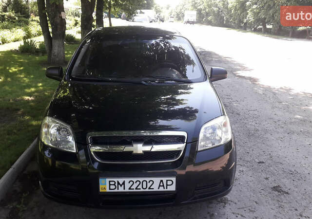 Черный Шевроле Авео, объемом двигателя 1.5 л и пробегом 120 тыс. км за 3800 $, фото 1 на Automoto.ua
