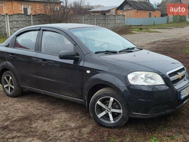 Черный Шевроле Авео, объемом двигателя 1.5 л и пробегом 133 тыс. км за 4800 $, фото 1 на Automoto.ua