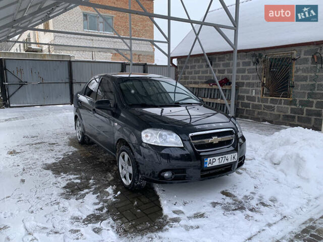 Черный Шевроле Авео, объемом двигателя 1.5 л и пробегом 210 тыс. км за 4600 $, фото 1 на Automoto.ua
