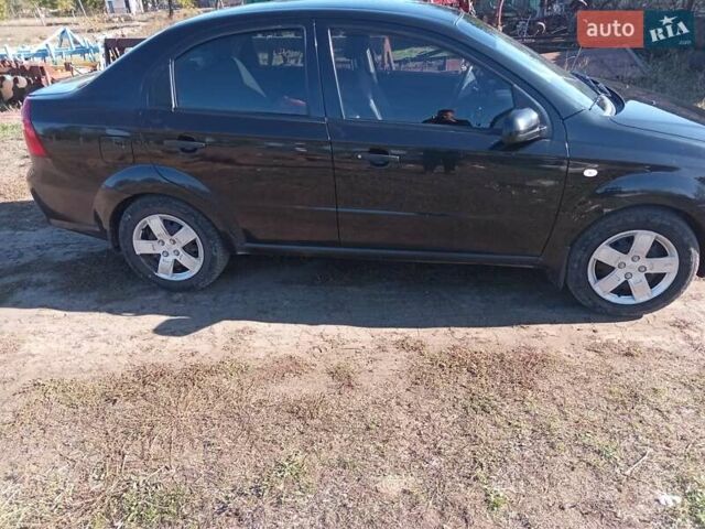 Черный Шевроле Авео, объемом двигателя 1.5 л и пробегом 270 тыс. км за 4050 $, фото 1 на Automoto.ua
