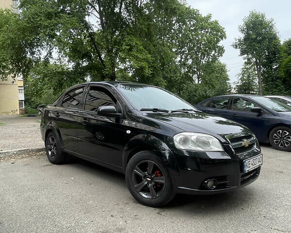 Черный Шевроле Авео, объемом двигателя 1.5 л и пробегом 195 тыс. км за 4500 $, фото 1 на Automoto.ua