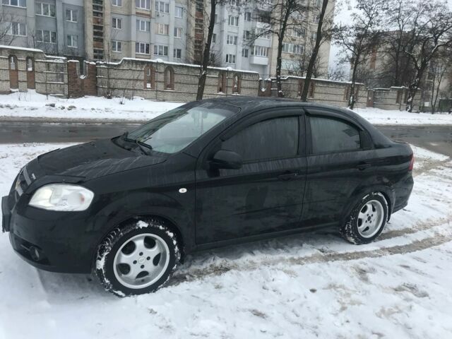Черный Шевроле Авео, объемом двигателя 1.5 л и пробегом 164 тыс. км за 5700 $, фото 1 на Automoto.ua