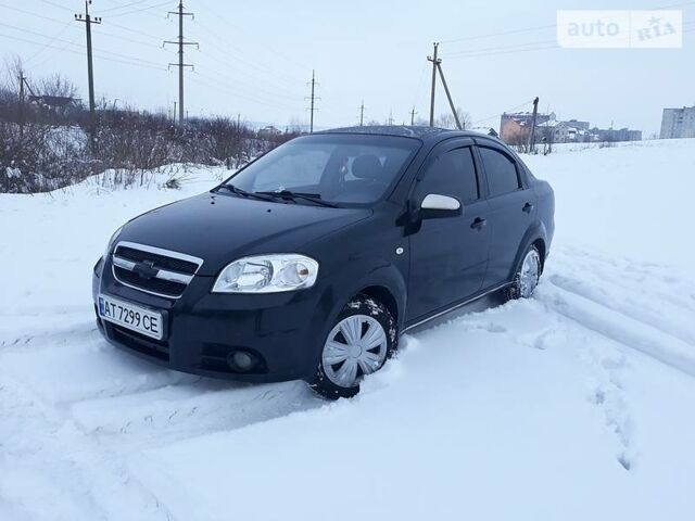 Черный Шевроле Авео, объемом двигателя 1.5 л и пробегом 77 тыс. км за 5300 $, фото 1 на Automoto.ua