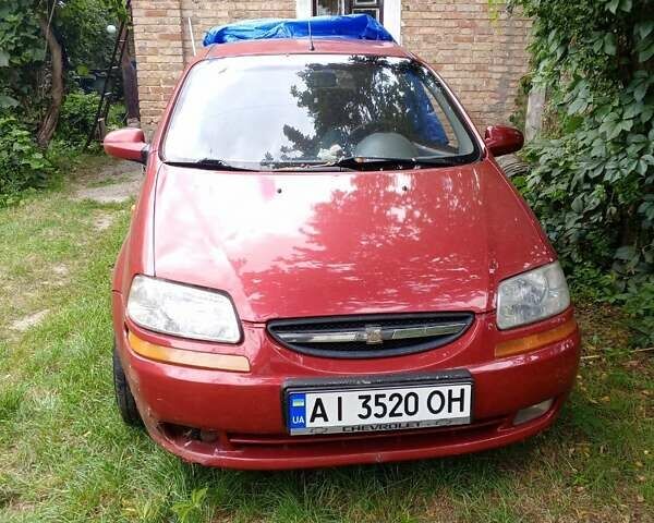 Червоний Шевроле Авео, об'ємом двигуна 1.5 л та пробігом 210 тис. км за 2200 $, фото 1 на Automoto.ua
