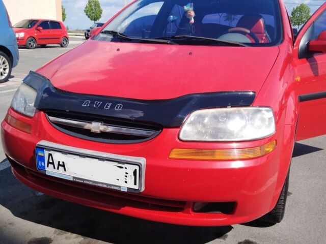 Червоний Шевроле Авео, об'ємом двигуна 1.5 л та пробігом 187 тис. км за 4250 $, фото 1 на Automoto.ua