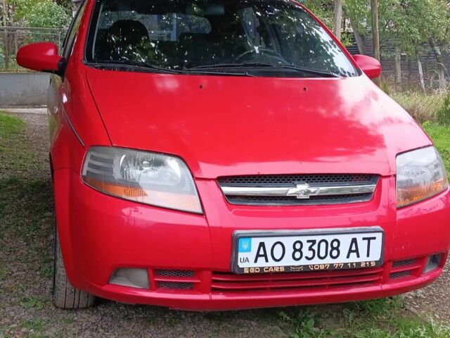 Червоний Шевроле Авео, об'ємом двигуна 0 л та пробігом 200 тис. км за 2100 $, фото 1 на Automoto.ua