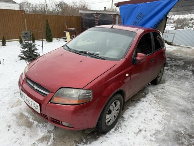 Червоний Шевроле Авео, об'ємом двигуна 1.5 л та пробігом 194 тис. км за 2500 $, фото 1 на Automoto.ua