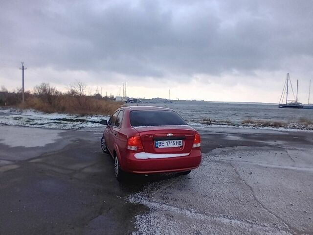 Червоний Шевроле Авео, об'ємом двигуна 1.4 л та пробігом 245 тис. км за 4000 $, фото 1 на Automoto.ua