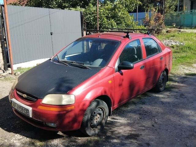 Червоний Шевроле Авео, об'ємом двигуна 2 л та пробігом 127 тис. км за 1693 $, фото 1 на Automoto.ua