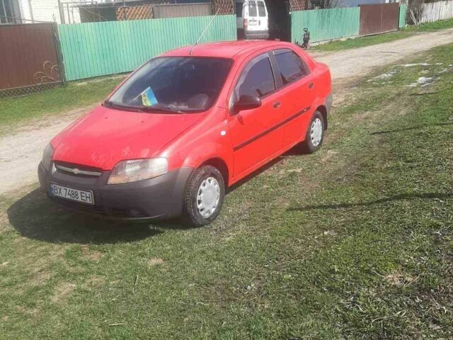 Червоний Шевроле Авео, об'ємом двигуна 1.5 л та пробігом 205 тис. км за 2500 $, фото 1 на Automoto.ua
