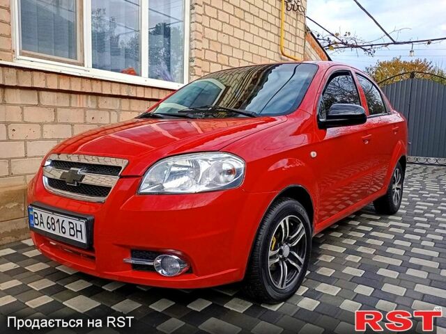 Красный Шевроле Авео, объемом двигателя 1.5 л и пробегом 240 тыс. км за 3500 $, фото 1 на Automoto.ua