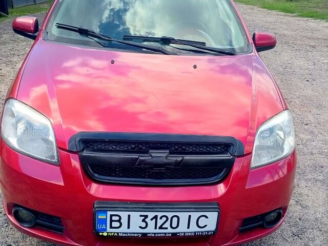 Червоний Шевроле Авео, об'ємом двигуна 1.5 л та пробігом 223 тис. км за 3000 $, фото 1 на Automoto.ua