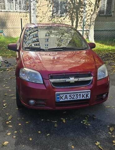 Красный Шевроле Авео, объемом двигателя 1.5 л и пробегом 269 тыс. км за 2500 $, фото 1 на Automoto.ua