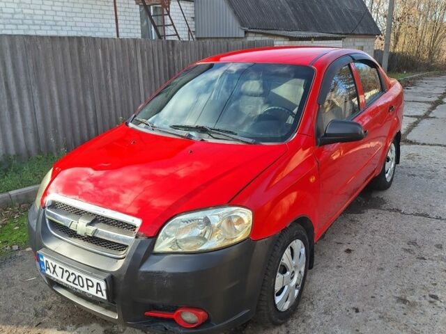 Красный Шевроле Авео, объемом двигателя 1.5 л и пробегом 290 тыс. км за 2499 $, фото 1 на Automoto.ua