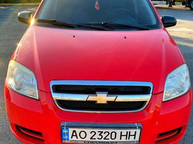 Червоний Шевроле Авео, об'ємом двигуна 1.2 л та пробігом 216 тис. км за 3500 $, фото 1 на Automoto.ua