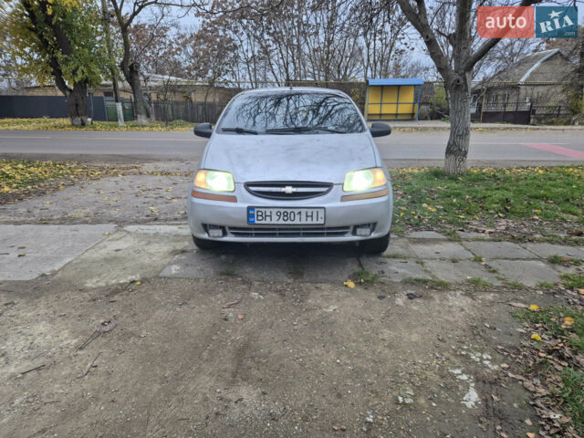 Серый Шевроле Авео, объемом двигателя 1.2 л и пробегом 100 тыс. км за 1900 $, фото 1 на Automoto.ua