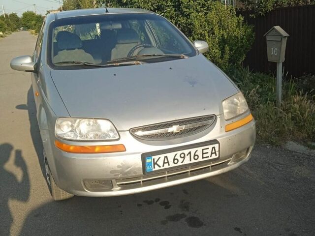 Серый Шевроле Авео, объемом двигателя 1.6 л и пробегом 305 тыс. км за 1700 $, фото 1 на Automoto.ua
