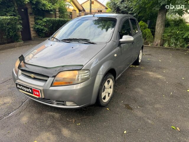 Серый Шевроле Авео, объемом двигателя 1.5 л и пробегом 168 тыс. км за 3390 $, фото 1 на Automoto.ua