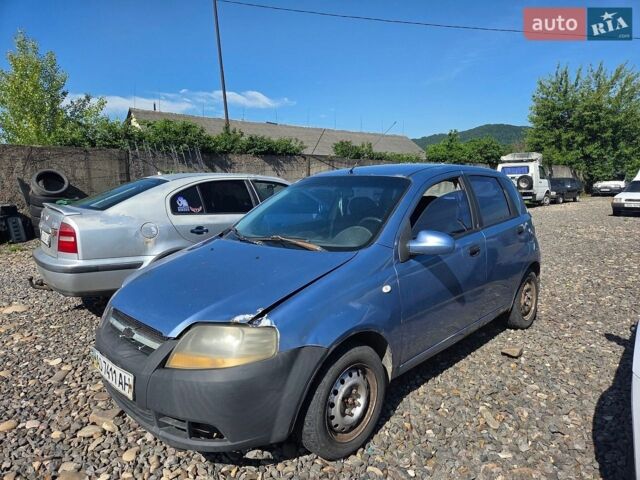 Серый Шевроле Авео, объемом двигателя 1.5 л и пробегом 177 тыс. км за 1100 $, фото 1 на Automoto.ua