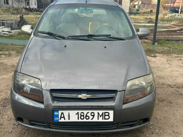 Серый Шевроле Авео, объемом двигателя 1.5 л и пробегом 342 тыс. км за 2500 $, фото 1 на Automoto.ua