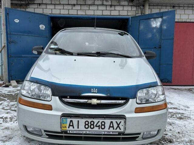 Серый Шевроле Авео, объемом двигателя 1.5 л и пробегом 185 тыс. км за 3300 $, фото 1 на Automoto.ua