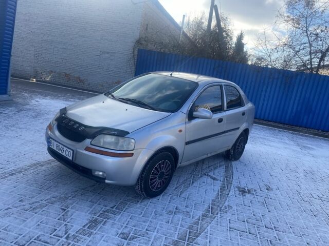 Серый Шевроле Авео, объемом двигателя 1.4 л и пробегом 200 тыс. км за 1499 $, фото 1 на Automoto.ua