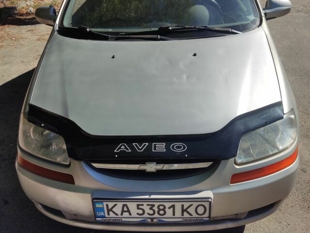 Серый Шевроле Авео, объемом двигателя 1.5 л и пробегом 515 тыс. км за 1400 $, фото 1 на Automoto.ua