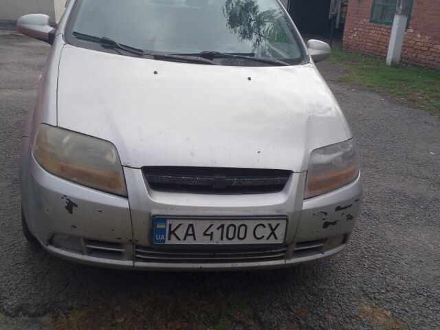 Серый Шевроле Авео, объемом двигателя 1.5 л и пробегом 386 тыс. км за 2450 $, фото 1 на Automoto.ua
