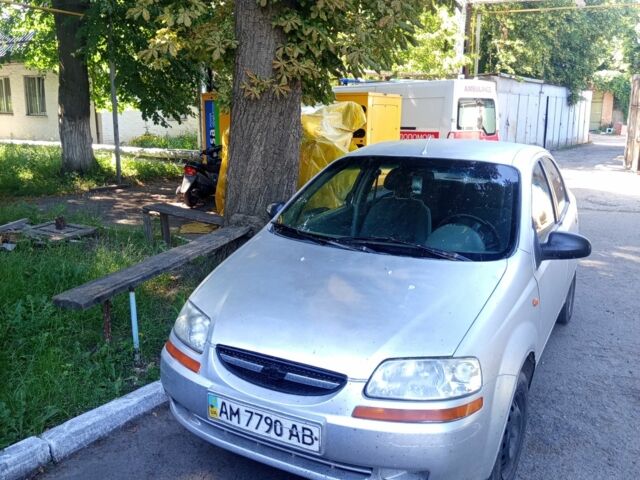 Серый Шевроле Авео, объемом двигателя 1 л и пробегом 3 тыс. км за 1230 $, фото 1 на Automoto.ua