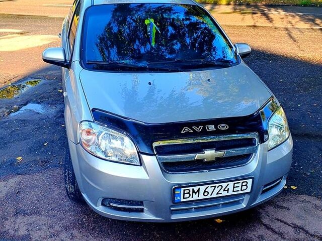 Серый Шевроле Авео, объемом двигателя 1.6 л и пробегом 184 тыс. км за 3450 $, фото 1 на Automoto.ua