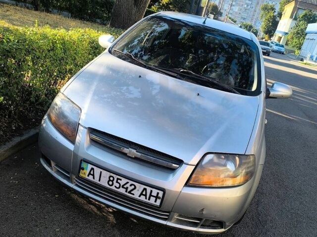 Серый Шевроле Авео, объемом двигателя 1.5 л и пробегом 156 тыс. км за 2496 $, фото 1 на Automoto.ua