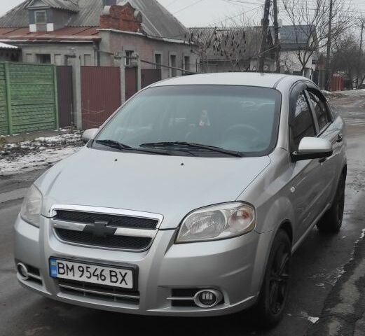 Серый Шевроле Авео, объемом двигателя 1.5 л и пробегом 389 тыс. км за 3212 $, фото 1 на Automoto.ua