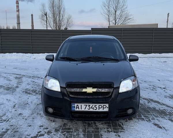 Серый Шевроле Авео, объемом двигателя 1.5 л и пробегом 284 тыс. км за 3500 $, фото 1 на Automoto.ua