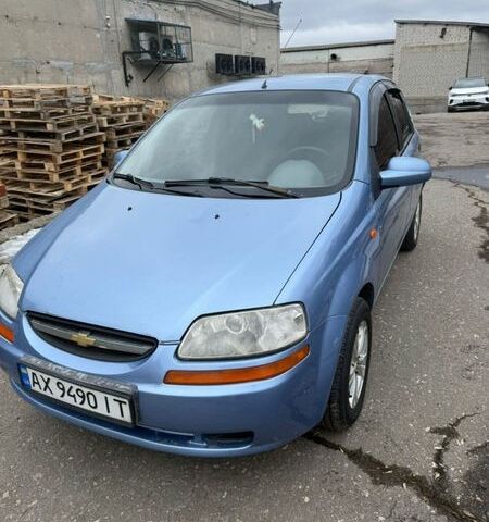 Синий Шевроле Авео, объемом двигателя 1.6 л и пробегом 157 тыс. км за 3500 $, фото 1 на Automoto.ua