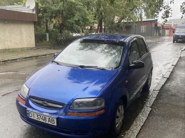 Синий Шевроле Авео, объемом двигателя 1.5 л и пробегом 500 тыс. км за 2400 $, фото 1 на Automoto.ua