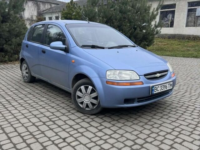 Синий Шевроле Авео, объемом двигателя 1.5 л и пробегом 196 тыс. км за 2500 $, фото 1 на Automoto.ua
