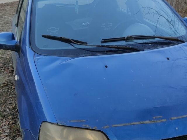 Синий Шевроле Авео, объемом двигателя 1.5 л и пробегом 340 тыс. км за 903 $, фото 1 на Automoto.ua