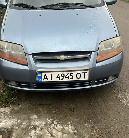 Синий Шевроле Авео, объемом двигателя 1.5 л и пробегом 140 тыс. км за 1950 $, фото 1 на Automoto.ua