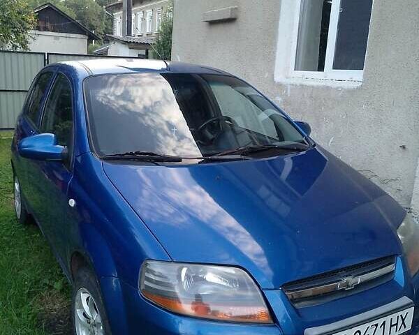 Синий Шевроле Авео, объемом двигателя 1.5 л и пробегом 151 тыс. км за 2999 $, фото 1 на Automoto.ua