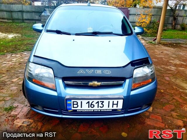 Синий Шевроле Авео, объемом двигателя 1.5 л и пробегом 168 тыс. км за 3500 $, фото 1 на Automoto.ua