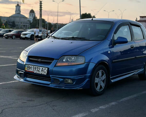 Синий Шевроле Авео, объемом двигателя 1.5 л и пробегом 173 тыс. км за 3800 $, фото 1 на Automoto.ua
