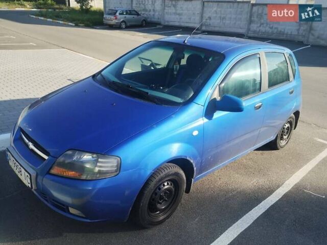 Синий Шевроле Авео, объемом двигателя 1.5 л и пробегом 274 тыс. км за 3150 $, фото 1 на Automoto.ua