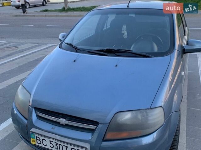 Синий Шевроле Авео, объемом двигателя 1.5 л и пробегом 328 тыс. км за 1800 $, фото 1 на Automoto.ua