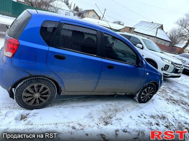 Синий Шевроле Авео, объемом двигателя 1.5 л и пробегом 210 тыс. км за 4000 $, фото 1 на Automoto.ua
