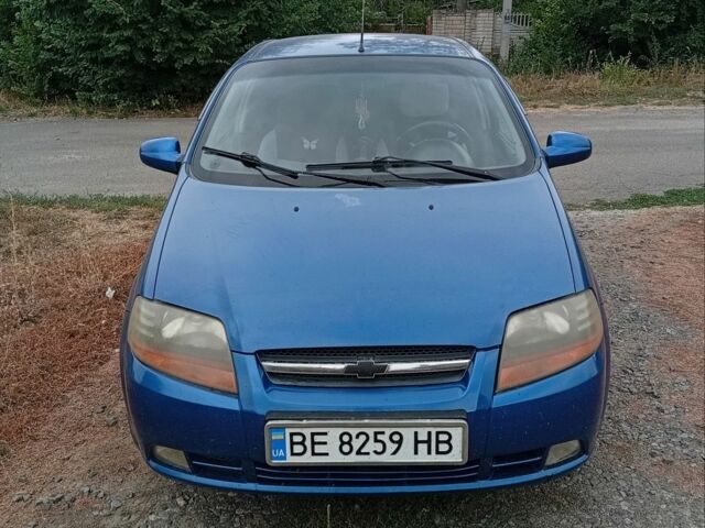 Синій Шевроле Авео, об'ємом двигуна 1.5 л та пробігом 270 тис. км за 3200 $, фото 1 на Automoto.ua